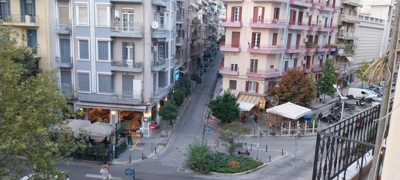 Lovely Apartment In The Heart Of Thessaloniki Center 外观 照片