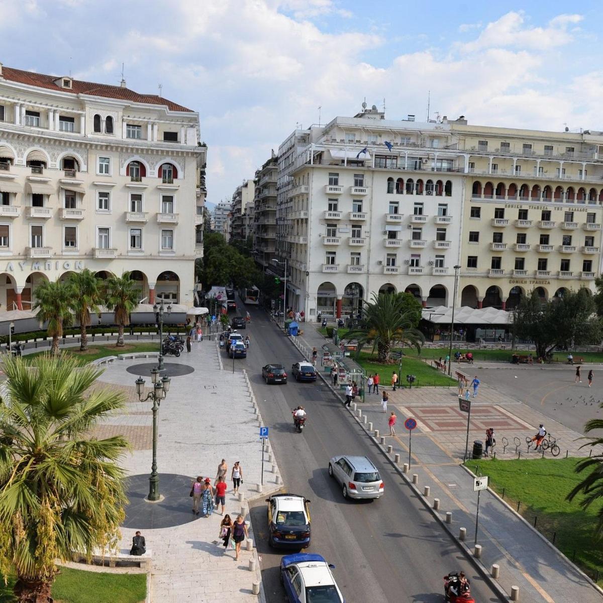 Lovely Apartment In The Heart Of Thessaloniki Center 外观 照片